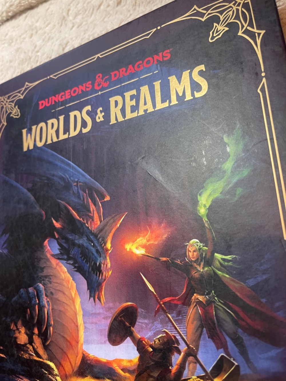 Dungeons & Dragons Worlds & Realms Hardcover Book - Purple Cover - Picture 6 of 6